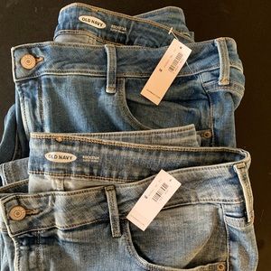 Old Navy (2) pairs NWT Jeans size 18 Rockstar Super Skinny